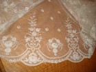 Vintage Beautiful Fabric Skirt For Bridal Dress Wedding Tulle Embroidered Lace 