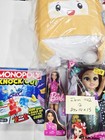 Toy Game Lot Monopoly Knock Out Barbie Disney Dolls Shadow High Plush Heist