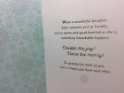 Hallmark Christmas Greeting Card New W envelope  daughter   The Woman She Loves 