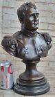 Italy Napoleon Bonaparte French Emperor Empire Bronze Bust Marble Base