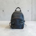 Michael Kors Abbey Medium Floral Appliqu   Backpack Admiral Blue Signature Mk