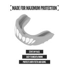 2 Pack Nxtrnd Rush Mouth Guard For Boxing And Other Sports  silver 