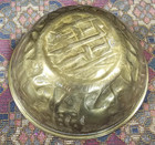 Antique Vintage Primitive Brass Finger Bowl