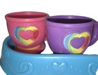Leap Frog Musical Rainbow Tea Party Set Complete Color Changing Teapot Cake Cups