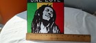 Bob Marley One Love 8 X 7 25 Inch Iron On Back Patch