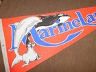 Vintage Souvenir Pennant 29 1 2  Marine Land Niagara Falls Canada