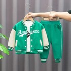 Toddler Boys 3pcs Clothes Outfits Girls Kids Sport Jacket Tracksuit Sweatsuit