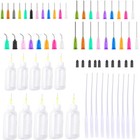Plastic Empty Oil Dropper Bottle With Steel Needle Drip