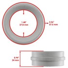 Caltric Rear Swing Arm Seal Guard For Yamaha 2gu-22151-10-00 2gu221511000