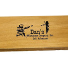Dan   s Whetstone Soft Arkansas Sharpening Stone In Wood Box 6 75  X 3  X 1 5  Usa