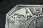 Vintage New York World s Fair 1939 Souvenir Hot Dish Mat Art Deco World Tomorrow