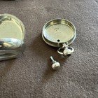 18s Pocket Watch Case Coin Silver 4 Oz Hidden Key Case