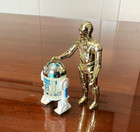 Vintage Star Wars Figure - C-3po   R2-d2 Droid Set - 1977 Complete