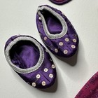 American Girl Doll Paisley Print Pajamas Pjs Outfit Set Slippers