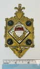 Antique Narraganset Pier Casino 1900 Brass Crest