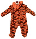 Disney Baby Winnie The Pooh Tigger One Piece Hooded Zip Pajama 6-9m Nwt 