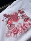 Vtg Disney Store    be Mine    Glittery Letters Minnie And Mickey T-shirt Size Xl