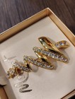Moet Gold And Crystal Christmas Tree Pin