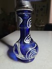 Hookah 14  Decorative Smoking Nargila Glass Water Pipe Blue Narghila