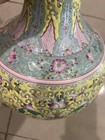 Exquisite Chinese Famille Rose Porcelain Vase    two-sided Reserve Panels