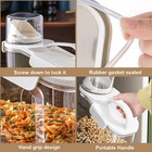 1 Piece Cereal Containers Storage  2 8l 95oz Airtight Large Dry Food Storage Con