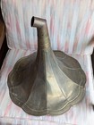 Antique Brass Gramophone Horn     Large 10 Panel Flower Bell - Phonograph