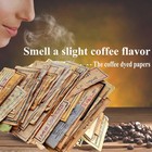 45pcs Coffee Stained Junk Journal Ephemera Vintage Decoupage Paper For Crafts 