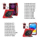 Shockproof Hard Armor Stand Case Cover For Ipad 5  6th 7th 8th 9th 10th Gen 9 7 