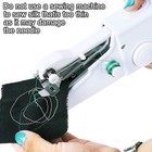 Portable Mini Sewing Machine Handheld Cordless Hand Held Easy Stitch Household