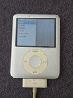 Apple Ipod Nano 3rd Generation Silver  4 Gb  - For Parts Only With Charger Cord
