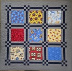 New Baby Boy Handmade Puppy Dog Quilt Shower Gift