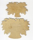 Baskets Of Roses Flowers 2 Victorian Die Cuts 1880 s Embossed