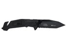 8 5   Usmc Black Blade Spring Assisted Folding Knife