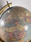 Vintage Cram   s Imperial 12    World Globe Mid Century Brass Tone Metal Base