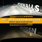8-sides 9005 Hb3 Led Headlight 6500k White Bulbs Conversion Kit High Beam Bright