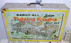 Marx Fighting Knights Carry All Medieval Play Set 1968 4635