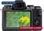 Tempered Glass Screen Protector For Canon Eos R M3 M5 M10  2 Pack    Camera Lcd