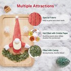 Santa Claus Catnip Cat Kicker Toy Durable Teething Christmas Interactive Toy For