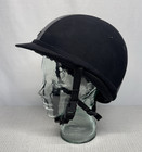 Charles Owen Jr8 Plus Equestrian Riding Helmet Black Microsuede 7 3 8 60