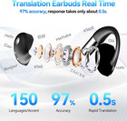 3-in-1 Smart Voice Translation Earbuds 150  Languages Real Time Translator