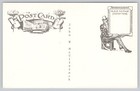 Keep Well Posted Postcard Sale 1991 Budget Motor Lodge Mt  Laurel Nj Chrome