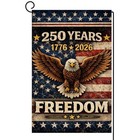  250 Years America Garden Flag Vertical Double Sided 1776-2026 Usa 12x18 B