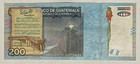 Guatemala Scarce 200 Quetzalez 2020  covid Emision  In Xf Quality