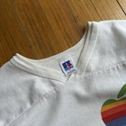 Rare Vintage 80s 90s Apple Macintosh Football T Shirt Large Russell Usa Employee