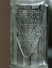 Antique Superior Quality Beverage Coca Cola Bottling Co Clear Glass Bottle Rare