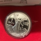 Mexico Libertad 1 Oz Silver 1991 Proof With Coa