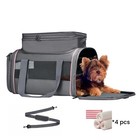 Airline Approved Pet Carrier - Soft-sided Dog   Cat Travel Bag With Expandabl   