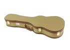 Gearlux Soprano Ukulele Hard Case - Gold Tweed  21-inch Length 