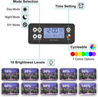 24 7 Led Aquarium Light  Ip68 Waterproof Extendable Bracket Fish Tank Light With