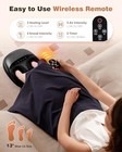  Foot Massager Machine With Heat  Shiatsu Deep Kneading Foot Massager Black